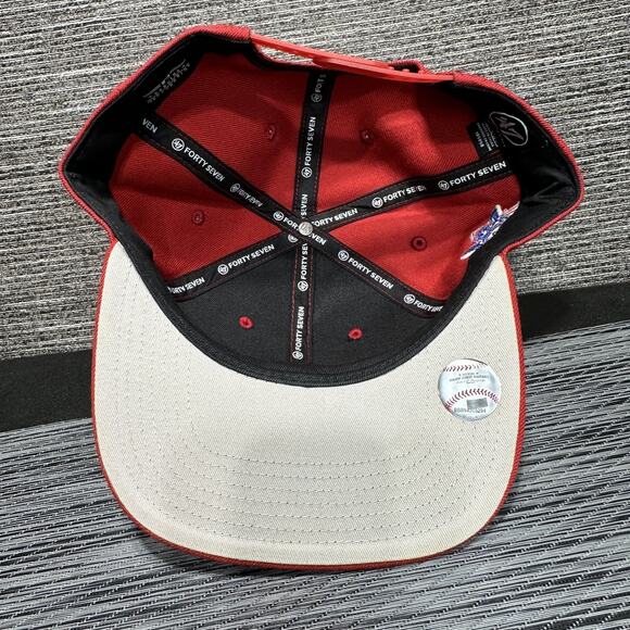 Washington Nationals Hat Snapback Red Embroidered National League MLB Adult - Picture 6 of 10